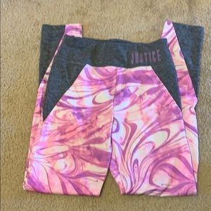 Justice active leggings
